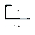 Wall Panel Aluminum Alloy Fitting 805 Closing line - Image 2