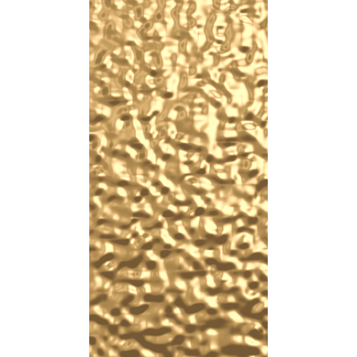 Metal Grain WPC yellow BW001-Big-ripple-gold