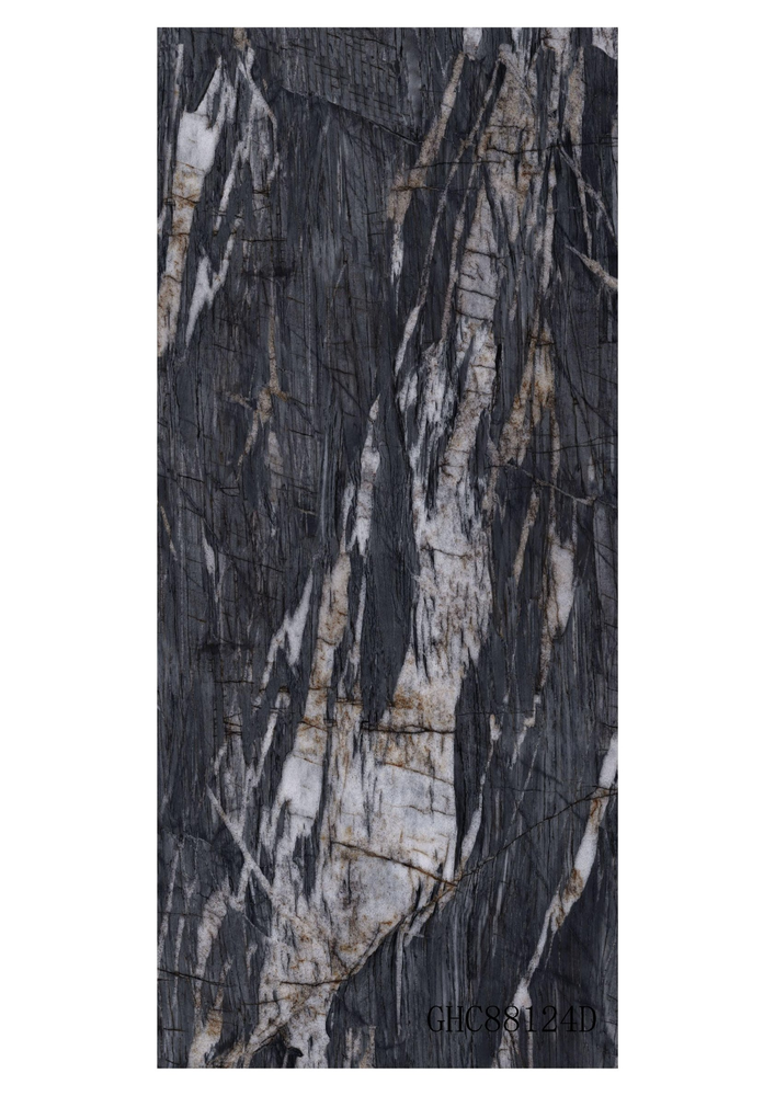 Marble WPC black volcanic GHC88124D