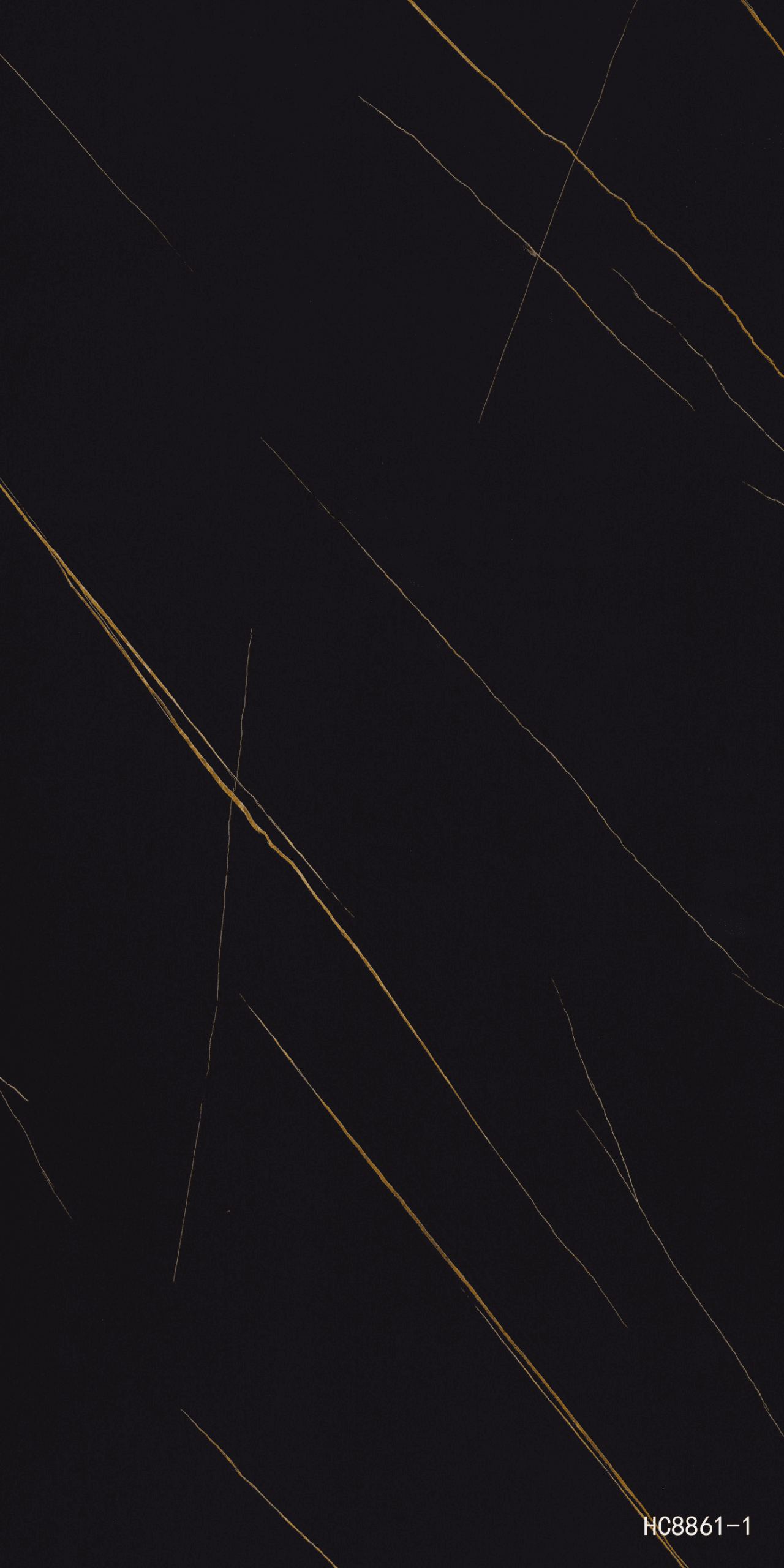 HC8861-1 Marble PVC black HC8861-1