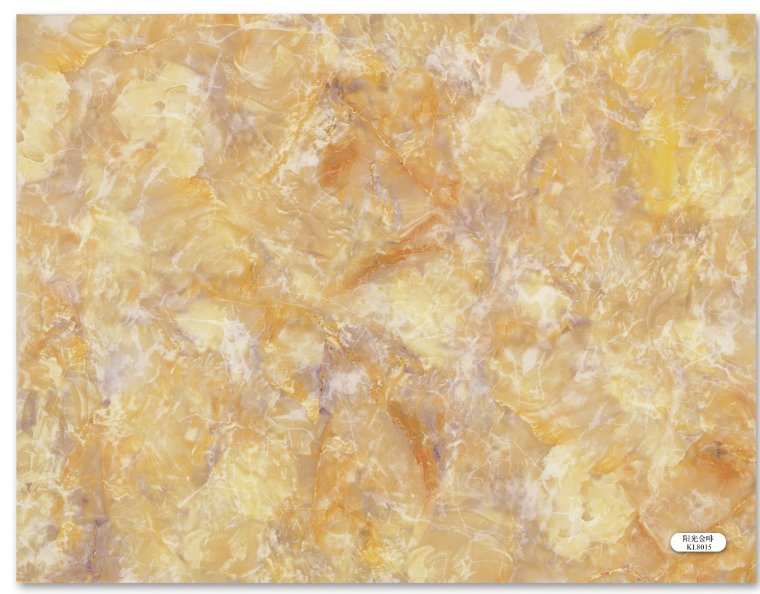 KL8015 Marble PVC yellow KL8015