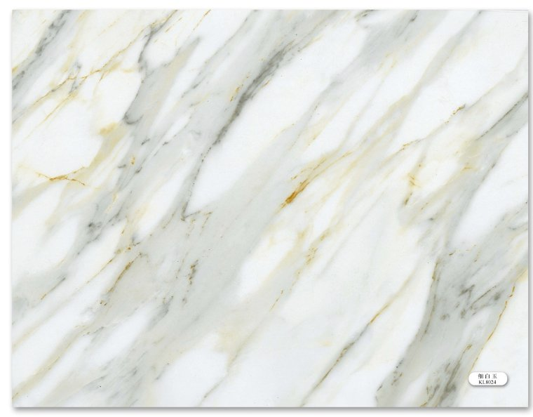 KL8024 Marble PVC white KL8024