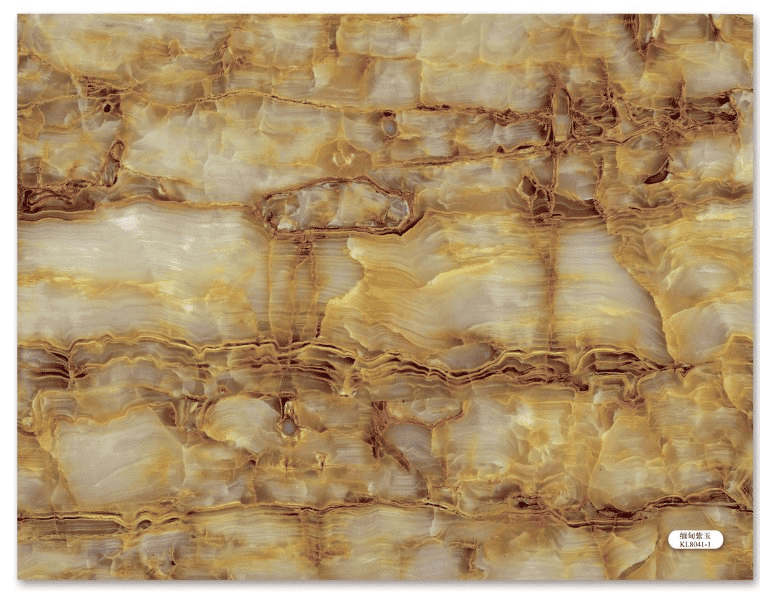 KL8041-1 Marble PVC yellow KL8041-1
