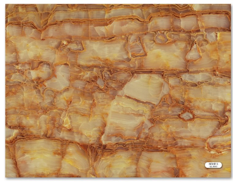 KL8041 Marble PVC yellow KL8041