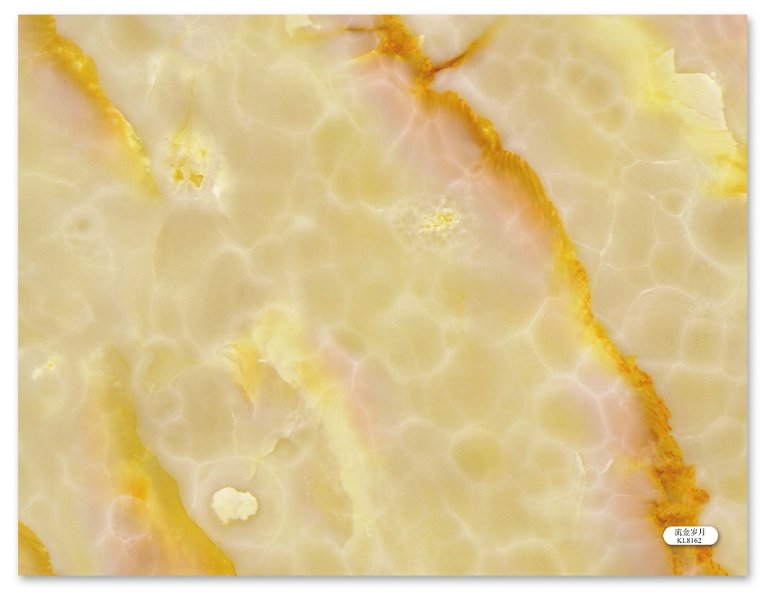 KL8162 Marble PVC yellow KL8162