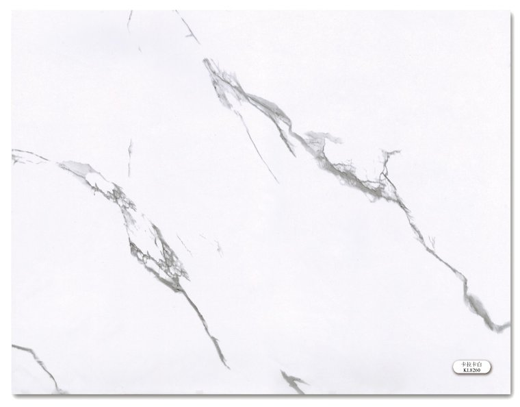 KL8260 Marble PVC white KL8260