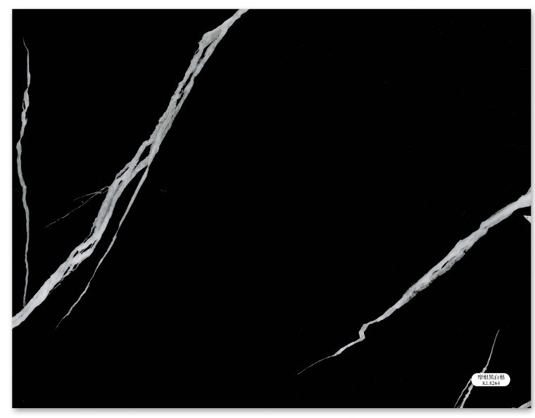 KL8264 Marble PVC black KL8264