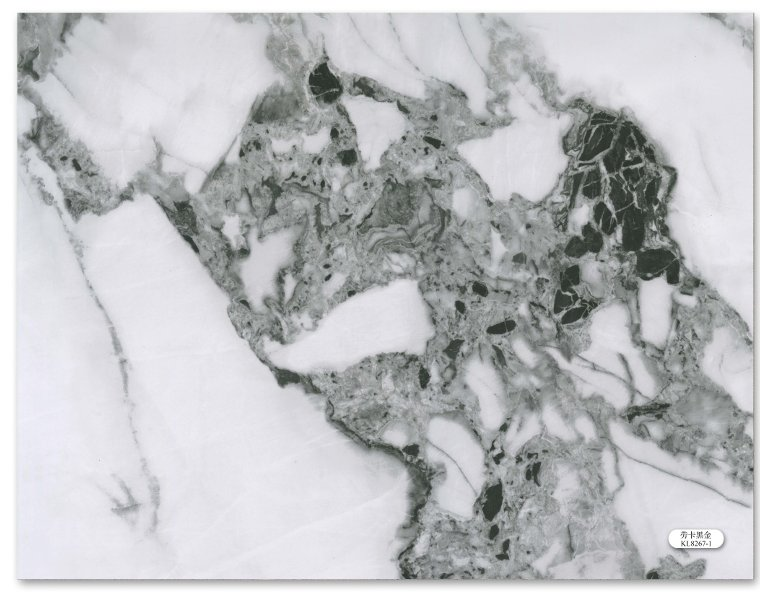 KL8267-1 Marble PVC white KL8267-1