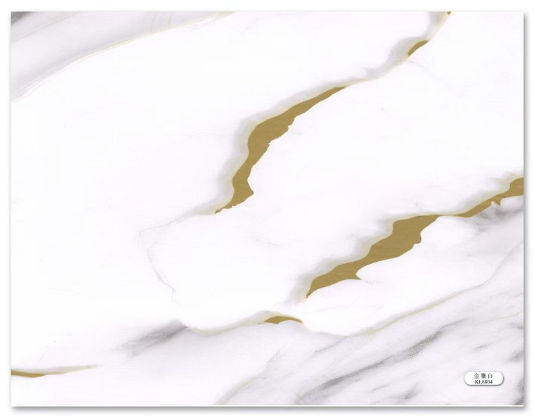 KL8804 Marble PVC white KL8804