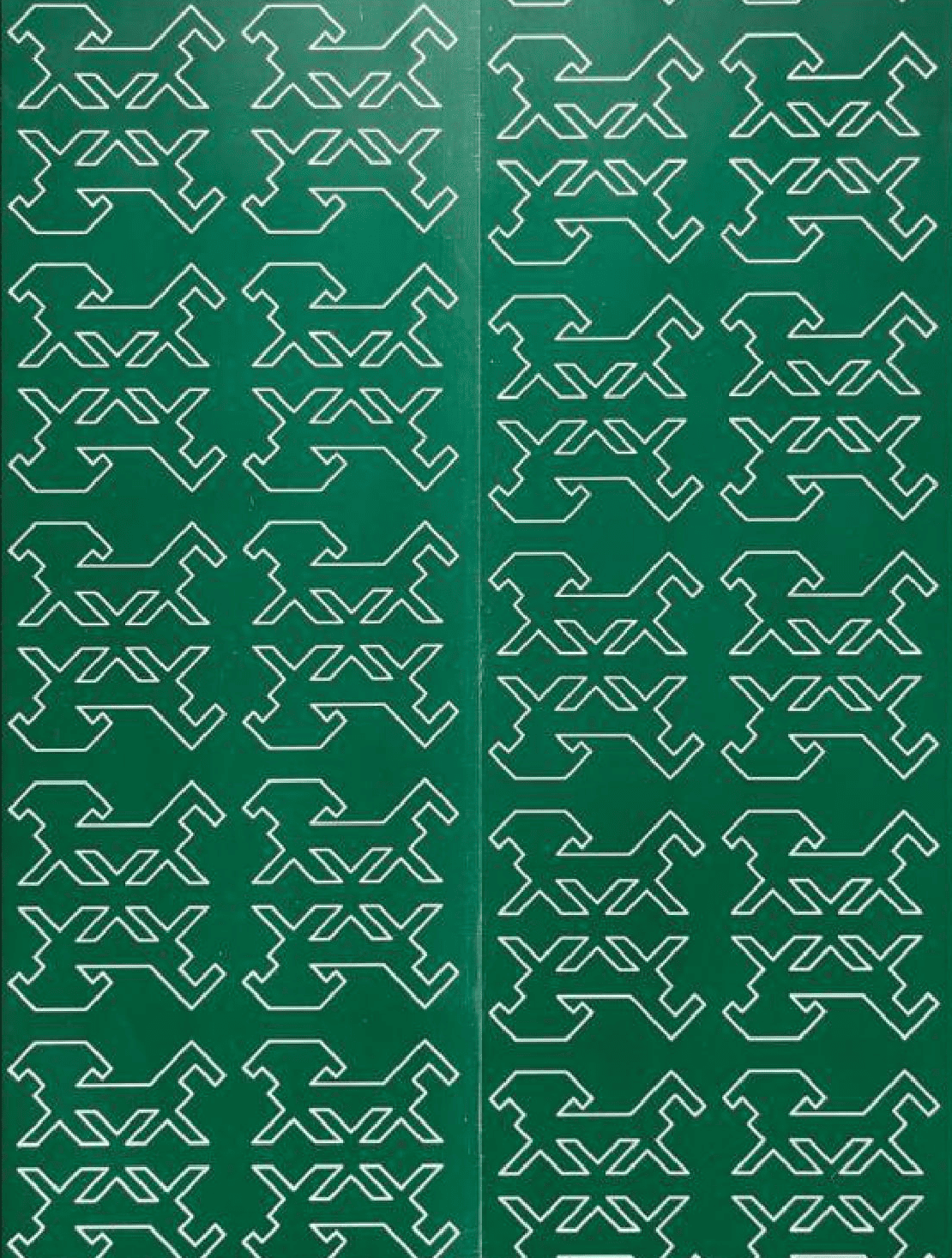 green-animal Αδιάβροχo Πάνελ Baths green animal - Image 1