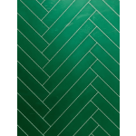 Αδιάβροχo Πάνελ Baths green herringbone