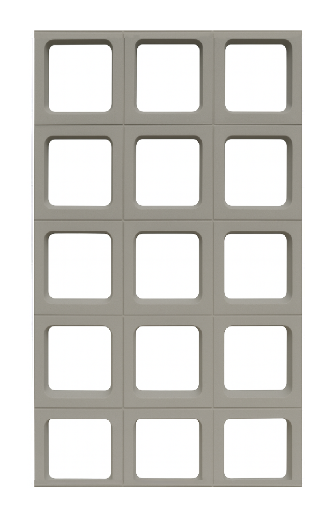 JF-659-HLH-3A-grey PU Component - 18 Blocks JF-659